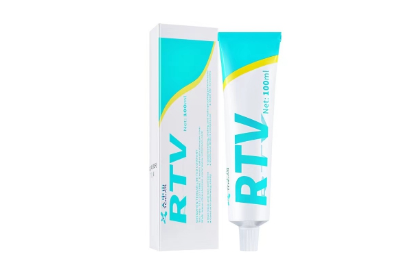 Single component silicone adhesive