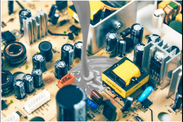 Requirements and precautions for silicone potting of switching power supplies
